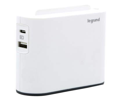 Listwa zasilająca LEGRAND Rozgałęziacz - 2 gniazda, USB, USB-C 49401